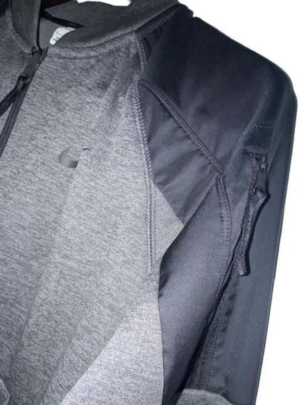 Nike Therma-FIT Men’s S Training Bomber Jacket Charcoal Black DQ4852-071 Size S - Picture 12 of 16